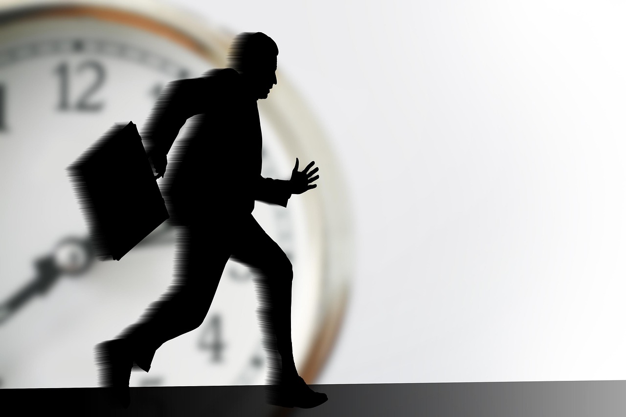 stress, business people, businessman, clock, time, burnout, starting work, hectic, working time, run, timer, profession, stock exchange, silhouette, escape, tension, psychology, psychotherapy, stress, burnout, escape, escape, escape, tension, tension, tension, tension, tension